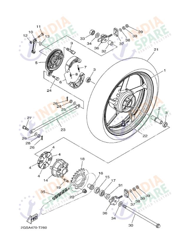 REAR WHEEL